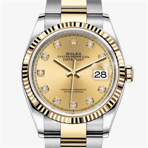 rolex oyster perpetual datejust 36mm acciaio e oro 116233|Altro.